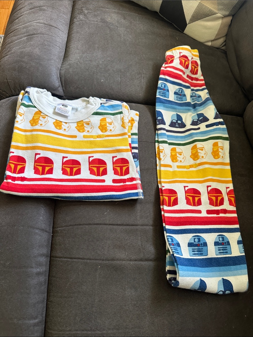 Star wars Hanna andersson long sleeve/pants pajamas